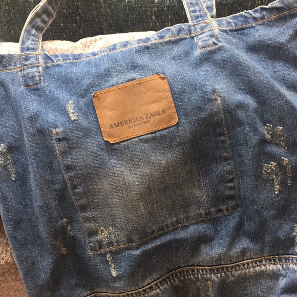 American Eagle Outfitters Denim Tote (Unused) - Picture 2 of 3